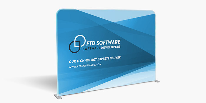 Straight Tension Pop-Up Display