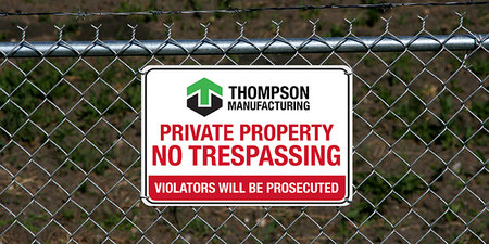 Property Signs Application