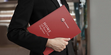 Silk Presentation Folders in Action