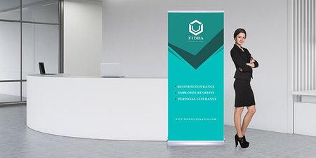 Deluxe Retractable Banners In Action
