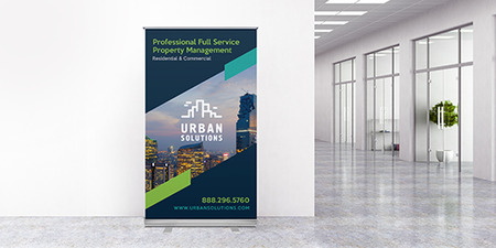 Corridor Retractable Banners