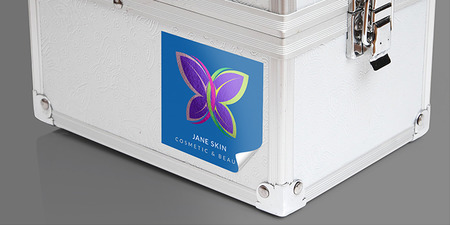 Metallic Stickers in action