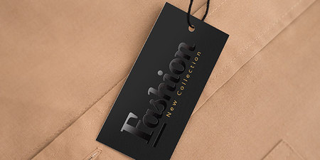 Spot UV Hang Tags In Action