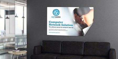 Sticky Back Posters Application