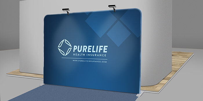 Straight Tension Pop-Up Display