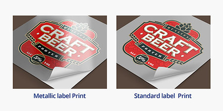 Metallic Labels Comparison