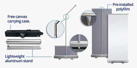 Retractable Banners Installation