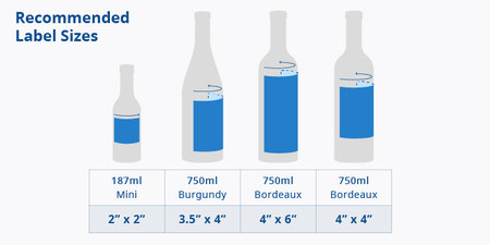 Wine Label Sizes