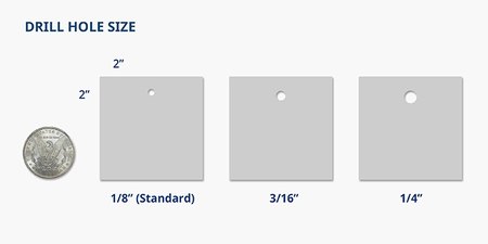 Calendars Hole Drilling Sizes