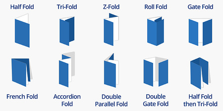 Business Flyers Folding Options