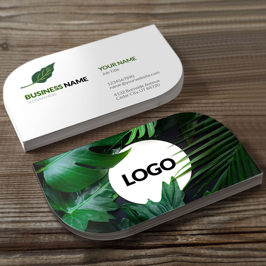 well designed business card