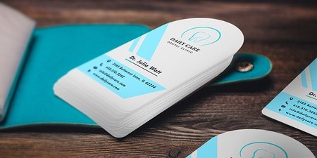 Custom Die Cut Business Cards Applications