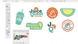 designing a sticker sheet with multiple designs