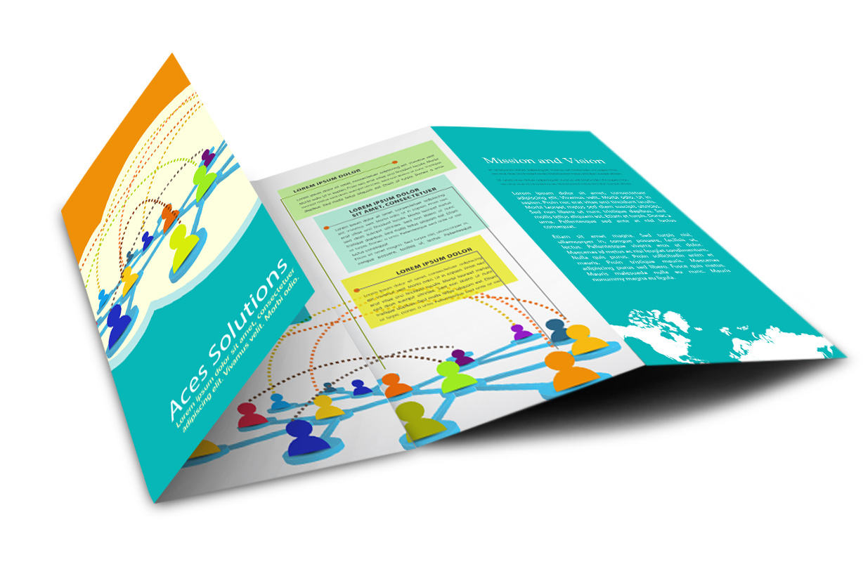 Example of double parallel brochure double parallel brochure fold