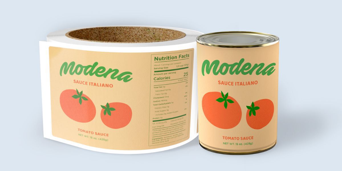 food labels on tomato sauce