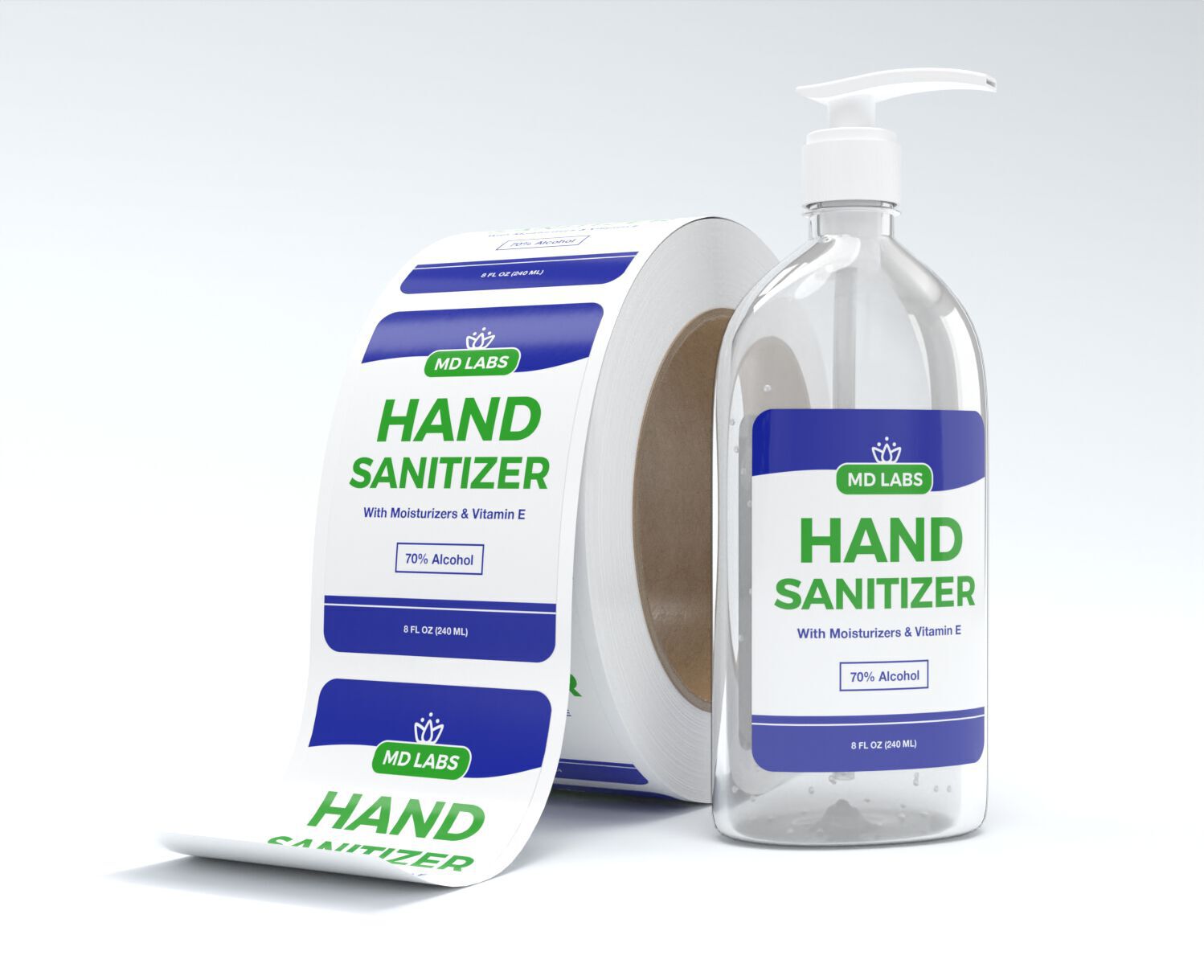 Hand Sanitizer Labels