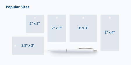 Hang Tags Sizes