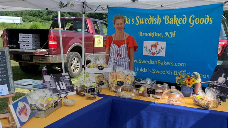 Jenny Lewis-Hulda’s Swedish Baked Goods at farmers market
