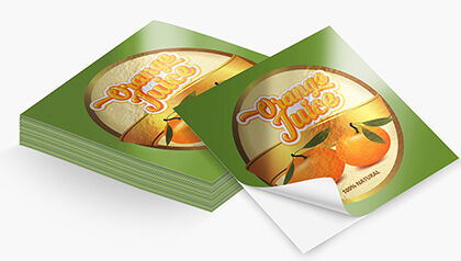 Custom Metallic Labels