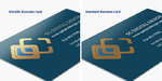 Metallic Business Cards Material Comparison