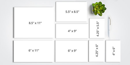 Postcard Sizes