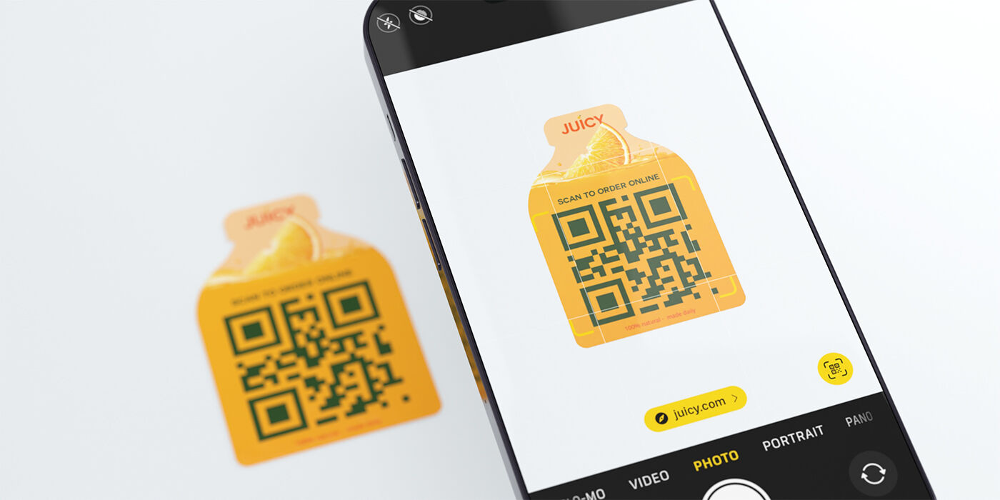 QR code stickers