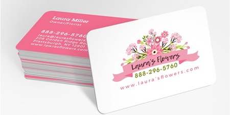 Rounded Corner Business Cards