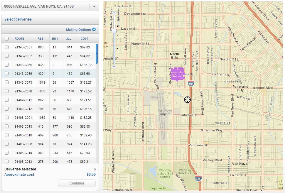 Step 2 - Select Deliveries Step 2 - Select Deliveries