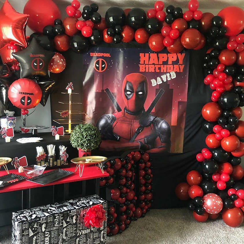 Victoria Flowers Plants Gifts - Deadpool Themed Backdrop