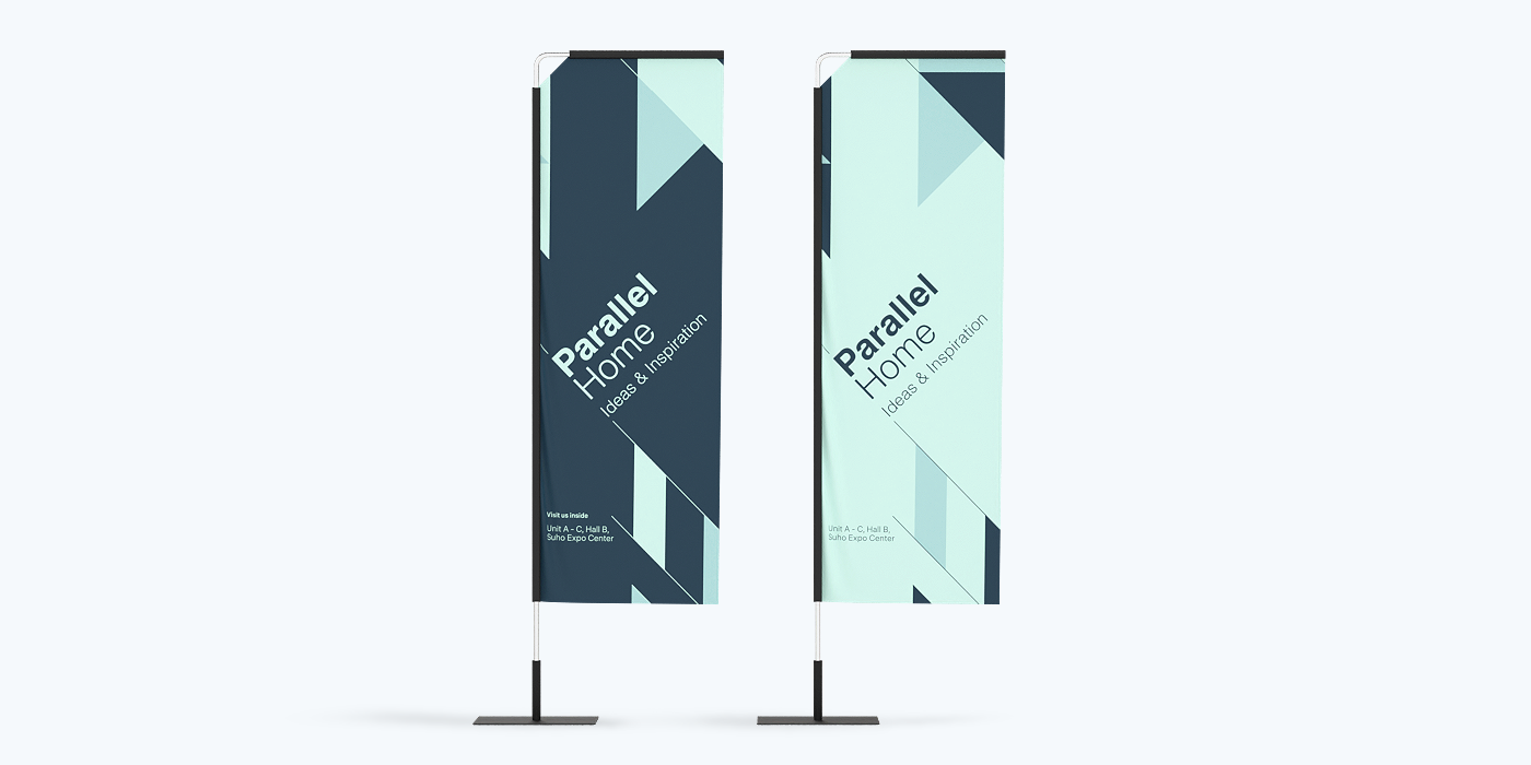 Rectangle Flags Gallery Image